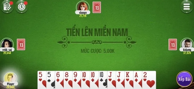 Hướng Dẫn Cách Tham Gia Tiến Lên Miền Nam AZ888 Cho Tân Thủ