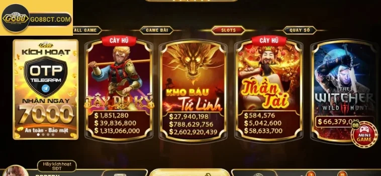 Cổng Game Nổ Hũ Go88